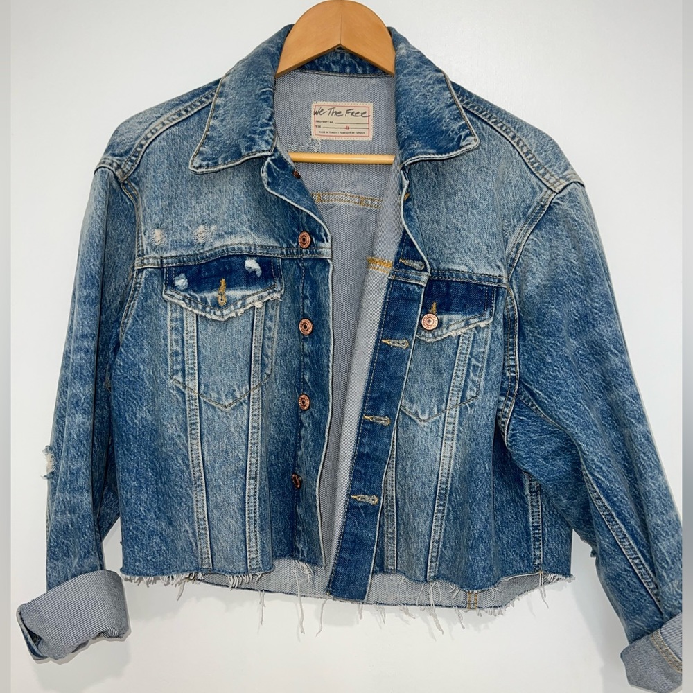Free People Denim Jacket
